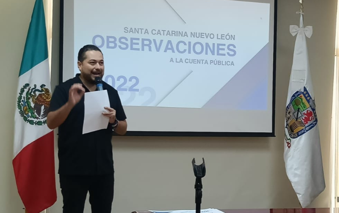 Solicita Miguel Lechuga juicio político contra alcalde de Santa Catarina