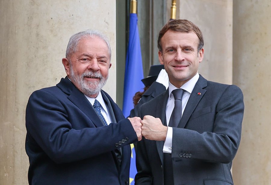 Lula y Macron conversan sobre aranceles de EU y Mercosur-UE