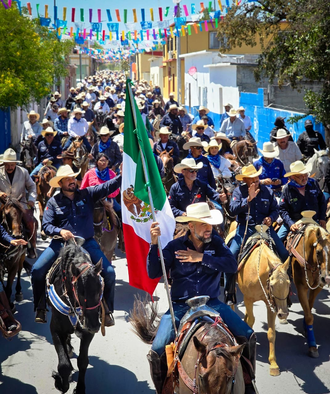 Agualeguas celebra 350 años con música, tradición y Cabalgata Histórica