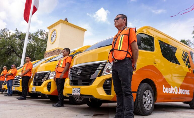 Presenta Félix Arratia “Busito Juárez”, programa de transporte gratuito para estudiantes