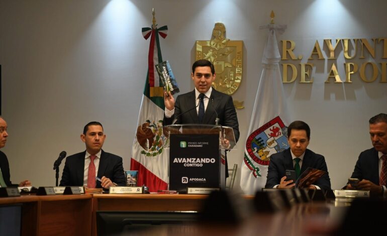 Cumple César Garza primer año como alcalde de Apodaca con resultados históricos