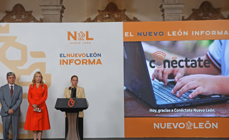 Refuerza Estado programa de internet gratuito “Conéctate NL”