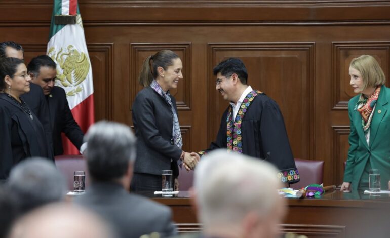 Asegura Sheinbaum que «no meterá las manos» en la Suprema Corte