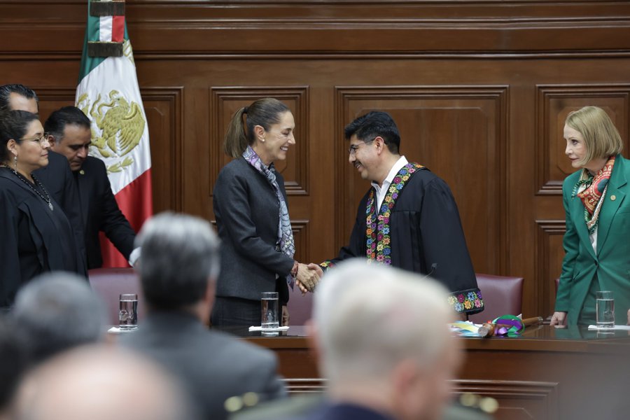 Asegura Sheinbaum que «no meterá las manos» en la Suprema Corte