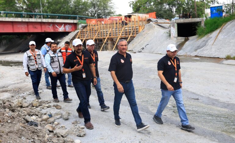 Supervisa Héctor García avance de obras en Guadalupe