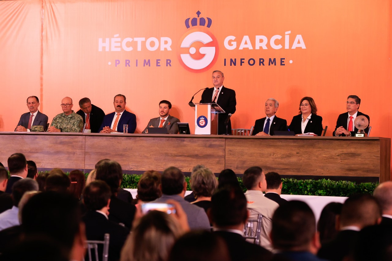 Rinde Héctor García su Primer Informe de Gobierno en Guadalupe