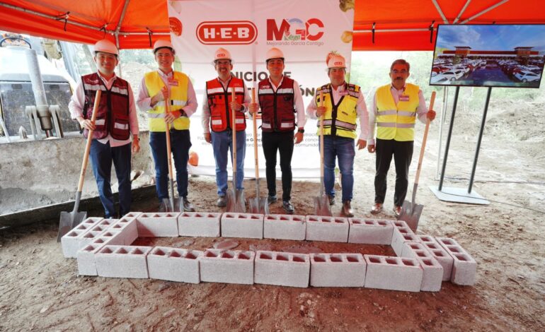 Elige H-E-B a García para levantar su tienda más grande en NL