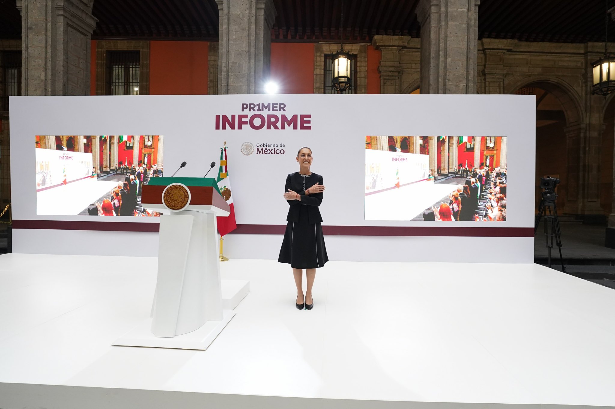 “Vamos bien y vamos a ir mejor”: Claudia Sheinbaum; Primer Informe