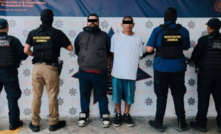 Atoran a «el Barbas» y al «Pelochas» por ratas violentas en Guadalupe