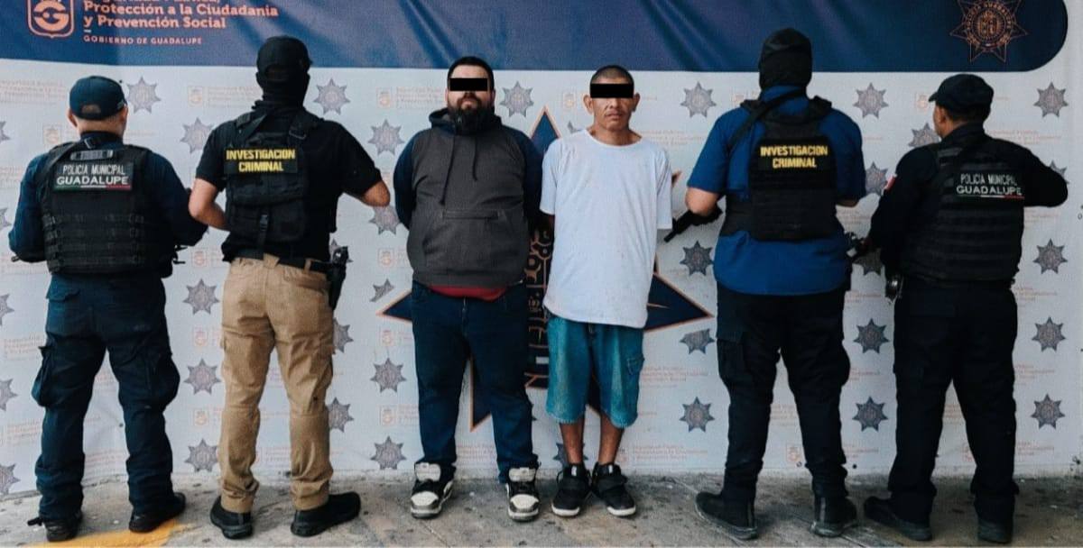 Atoran a «el Barbas» y al «Pelochas» por ratas violentas en Guadalupe