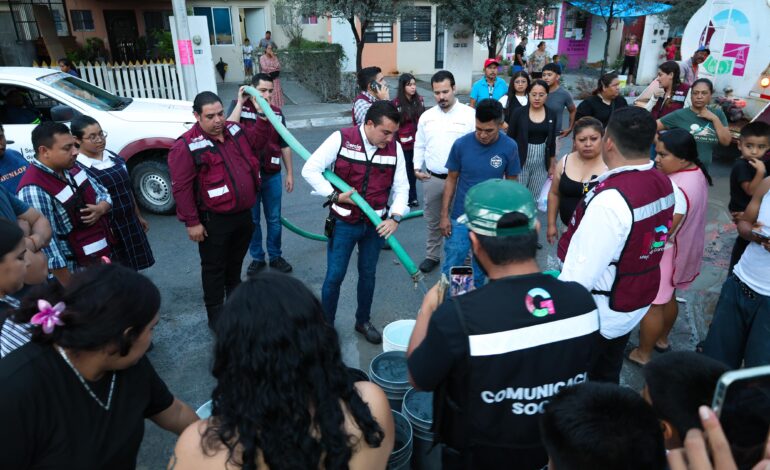 Responde Manuel Guerra Cavazos con plan integral ante crisis de agua en García