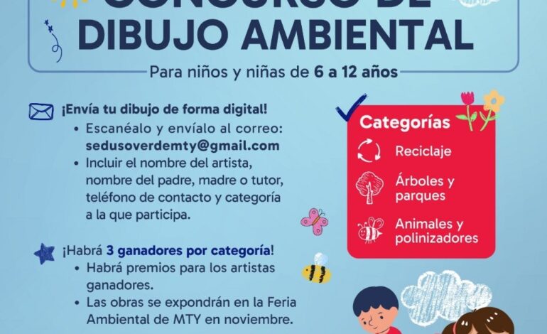 Impulsa Monterrey conciencia ambiental con concursos creativos