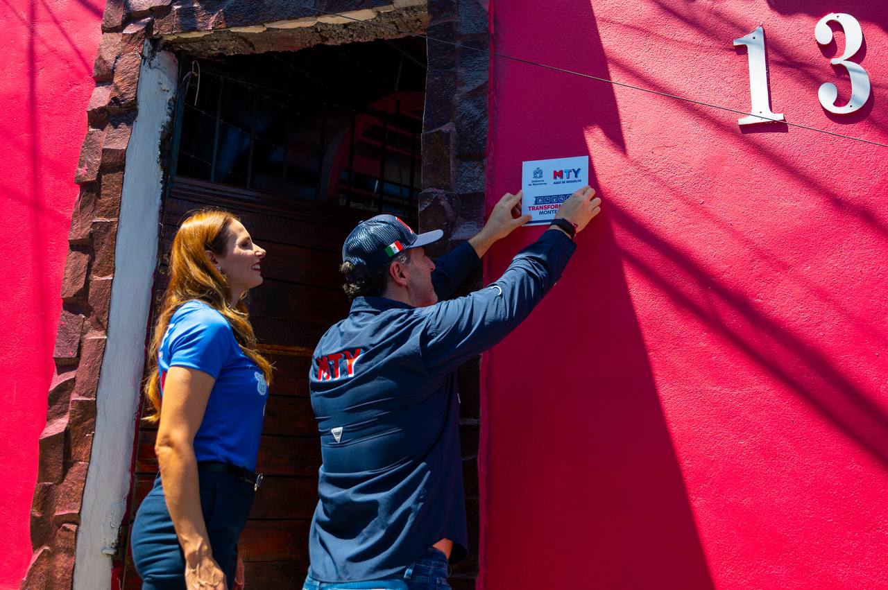 Llega Transformando Monterrey a 3 mil casas pintadas