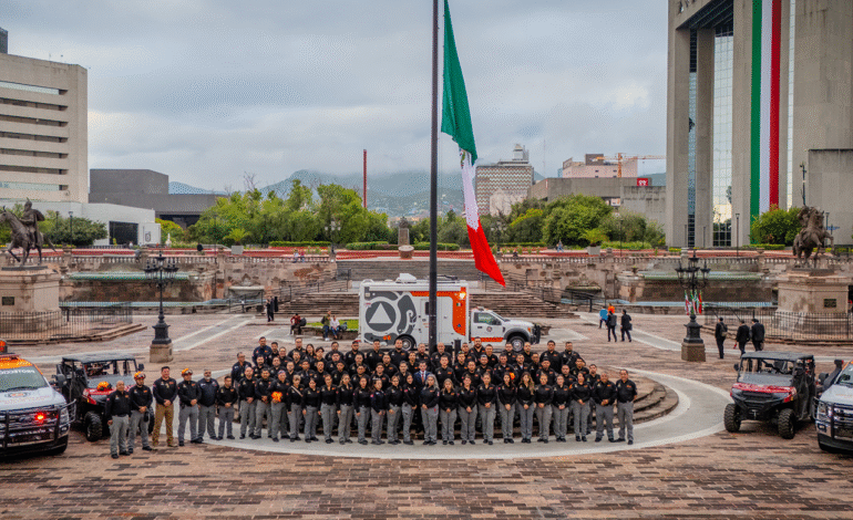 Protección Civil de NL referente nacional e internacional; Samuel García