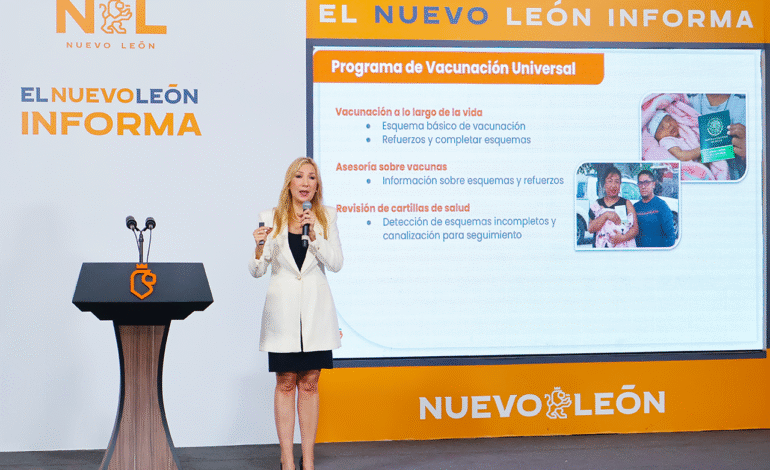 Nuevo León impulsa la Semana Nacional de Salud Pública 2025 con acciones preventivas en todo el estado