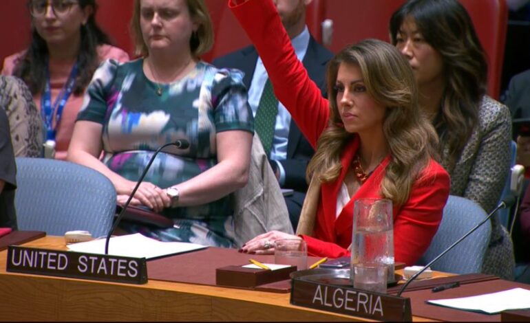 Veta EU nuevamente la petición del Consejo de la ONU sobre el alto el fuego en Gaza