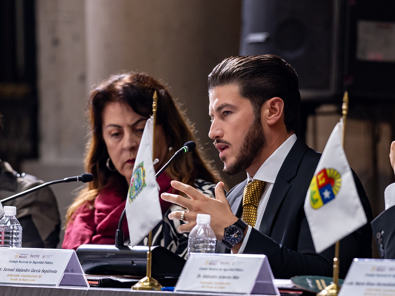 Propone Samuel García programa nacional de denuncia para las mujeres que sufren violencia doméstica