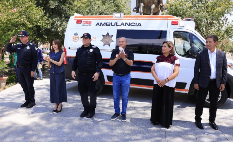 Entregan Unidad de Medicina Táctica a policías de Guadalupe