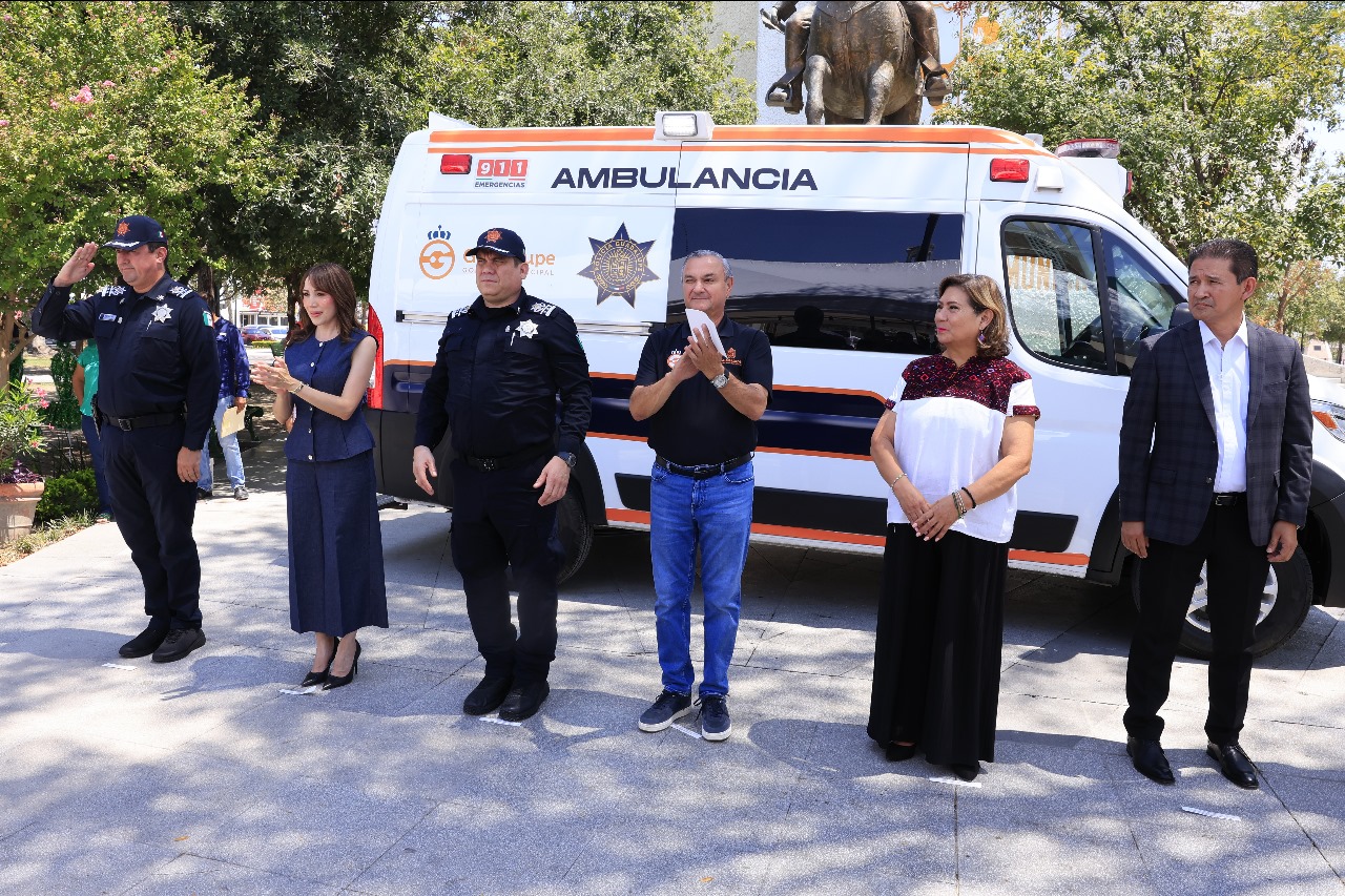Entregan Unidad de Medicina Táctica a policías de Guadalupe
