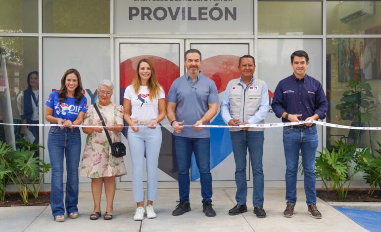 Inaugura DIF Monterrey cuarta Casa Club de Adultos Mayores