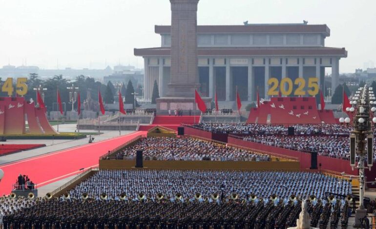 Muestra China poderío militar en el 80 aniversario de la guerra contra Japón