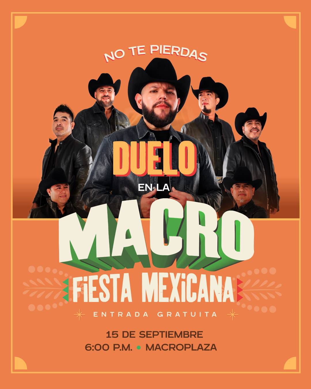 Invita NL a la macro fiesta mexicana del Grito de Independencia: Duelo pondrá a cantar a todos