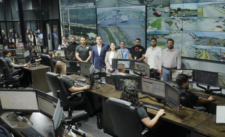 Manuel Guerra Cavazos inaugura C4i: seguridad, tecnología de vanguardia en García
