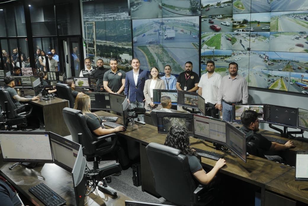 Manuel Guerra Cavazos inaugura C4i: seguridad, tecnología de vanguardia en García