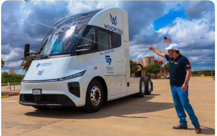 Nace la Electro-Ruta de transporte de carga entre Nuevo León y Texas