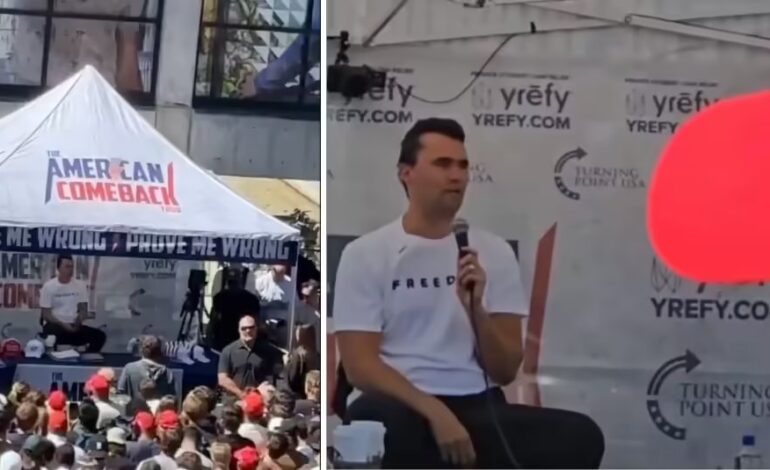 Asesinan al conservador Charlie Kirk en una universidad de Utah