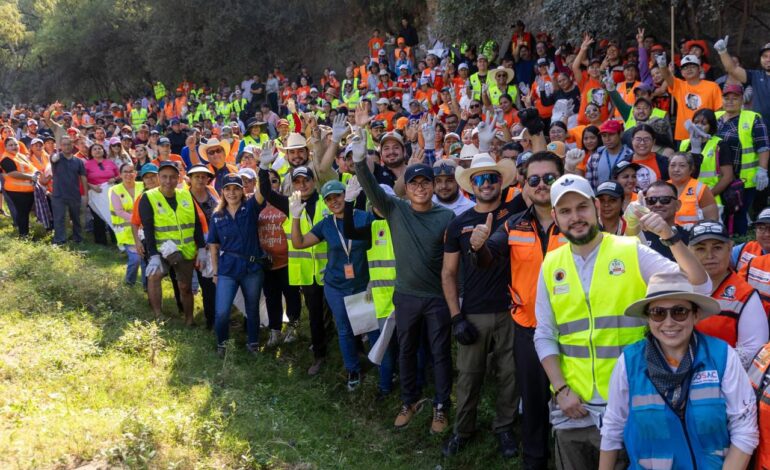Realiza Juárez la primera jornada de limpieza del Río Santa Catarina