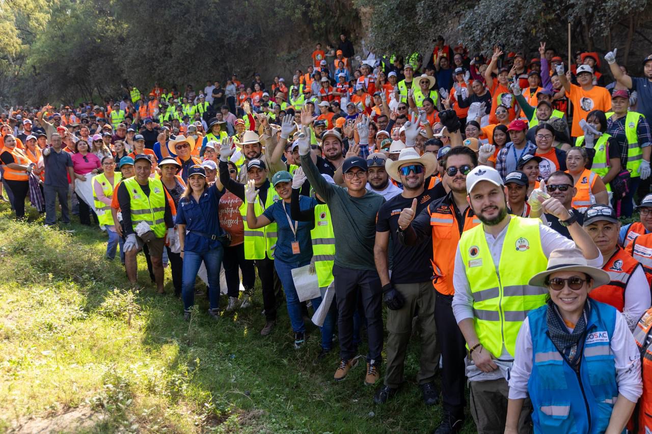 Realiza Juárez la primera jornada de limpieza del Río Santa Catarina