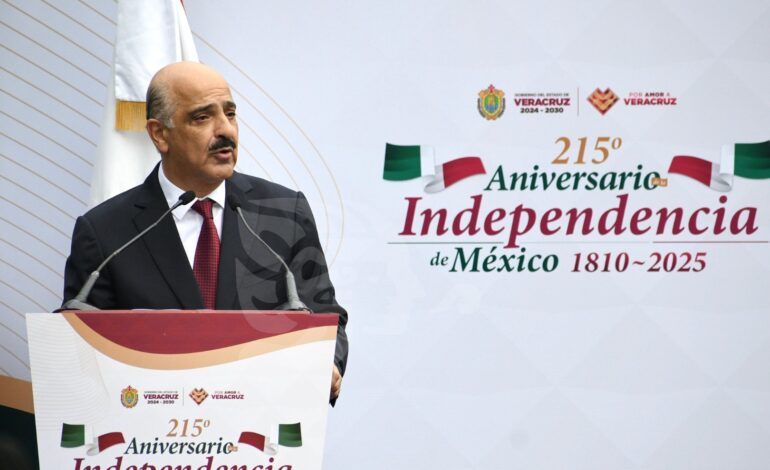 Pese a inseguridad, Gobierno de Veracruz insta a municipios a celebrar el Grito de Independencia