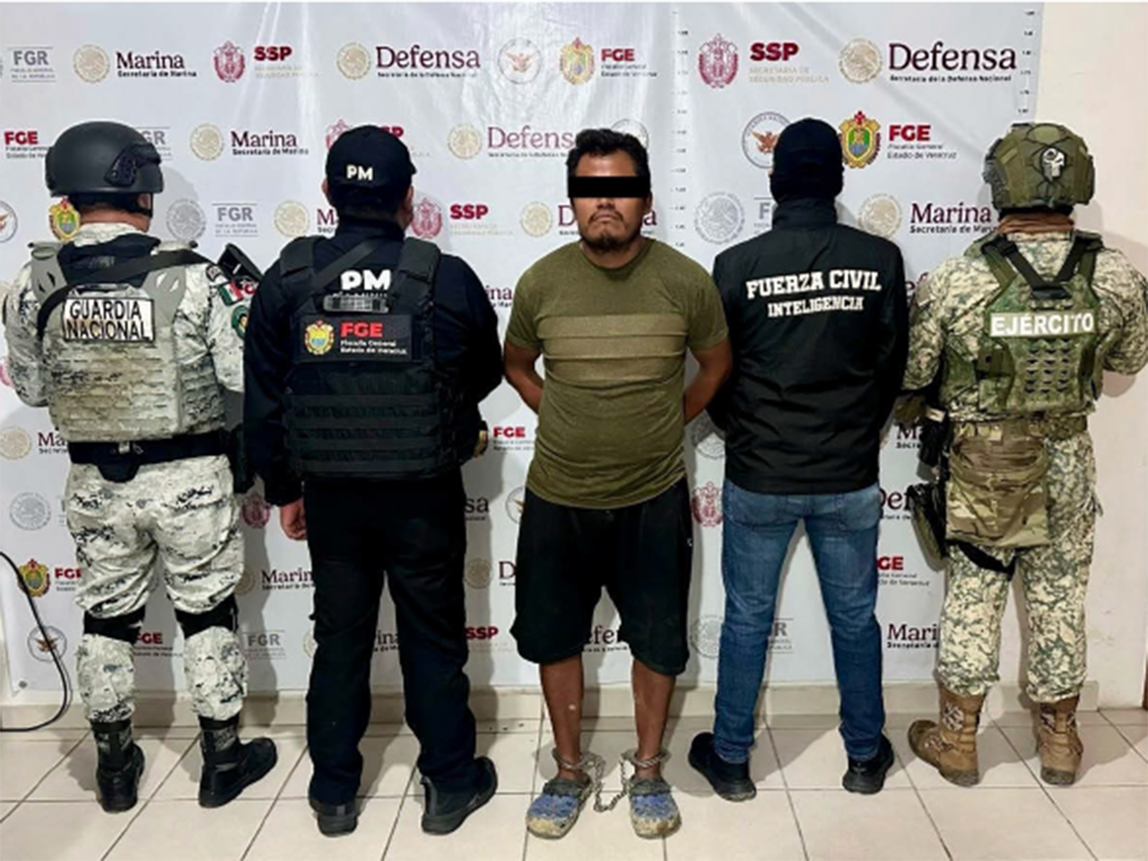 Atoran en Veracruz a exoficial de FC responsable en muerte de ciclista