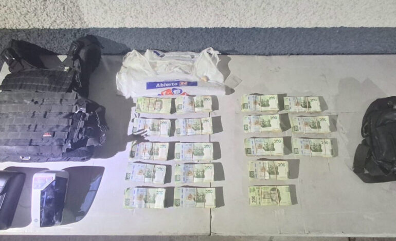 «Pobremente» andaban por el municipio de Anáhuac con 300 mil en efectivo