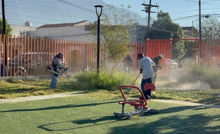 Convertirá Santa Catarina parques en espacios dignos