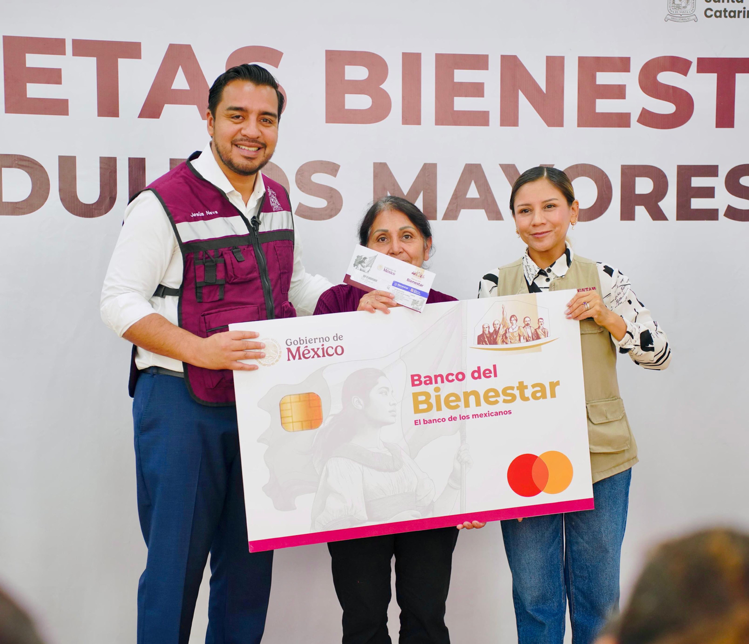 En Santa Catarina entregarán 5 mil tarjetas Bienestar
