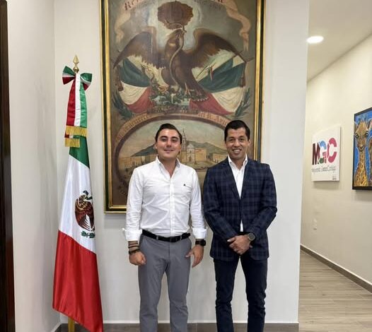 Se reúne Alcalde de García con titular de AyD de Monterrey para solución del abasto de agua