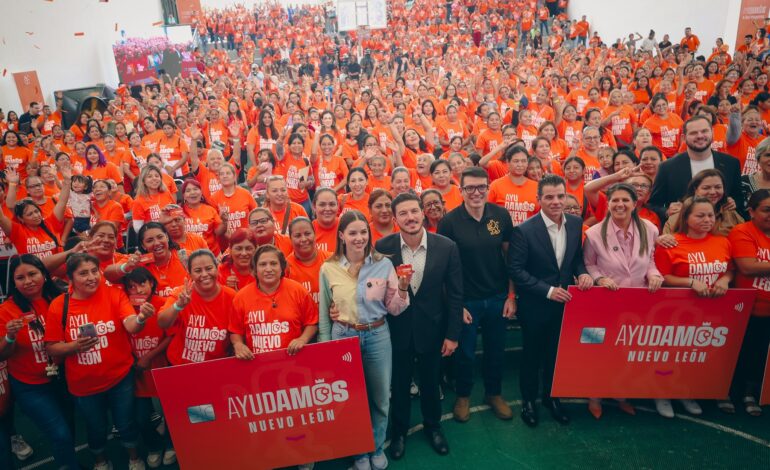 Fortalece Gobernador programas para las mujeres; Brindará 2 mil pesos mensuales a madres cuidadoras