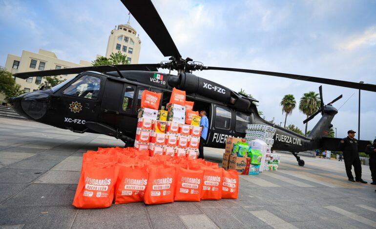 «Seguiremos enviando apoyo hasta que sea necesario”: Samuel García