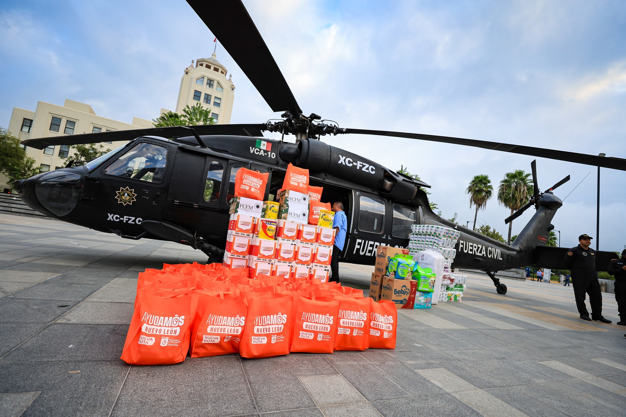 «Seguiremos enviando apoyo hasta que sea necesario”: Samuel García