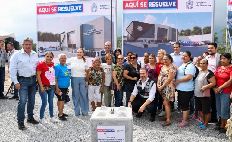 Arranca Monterrey construcción del C4 en zona norte