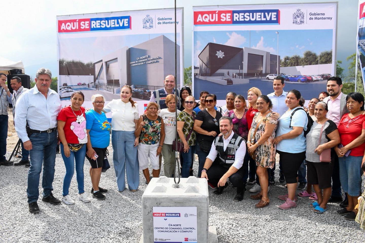 Arranca Monterrey construcción del C4 en zona norte