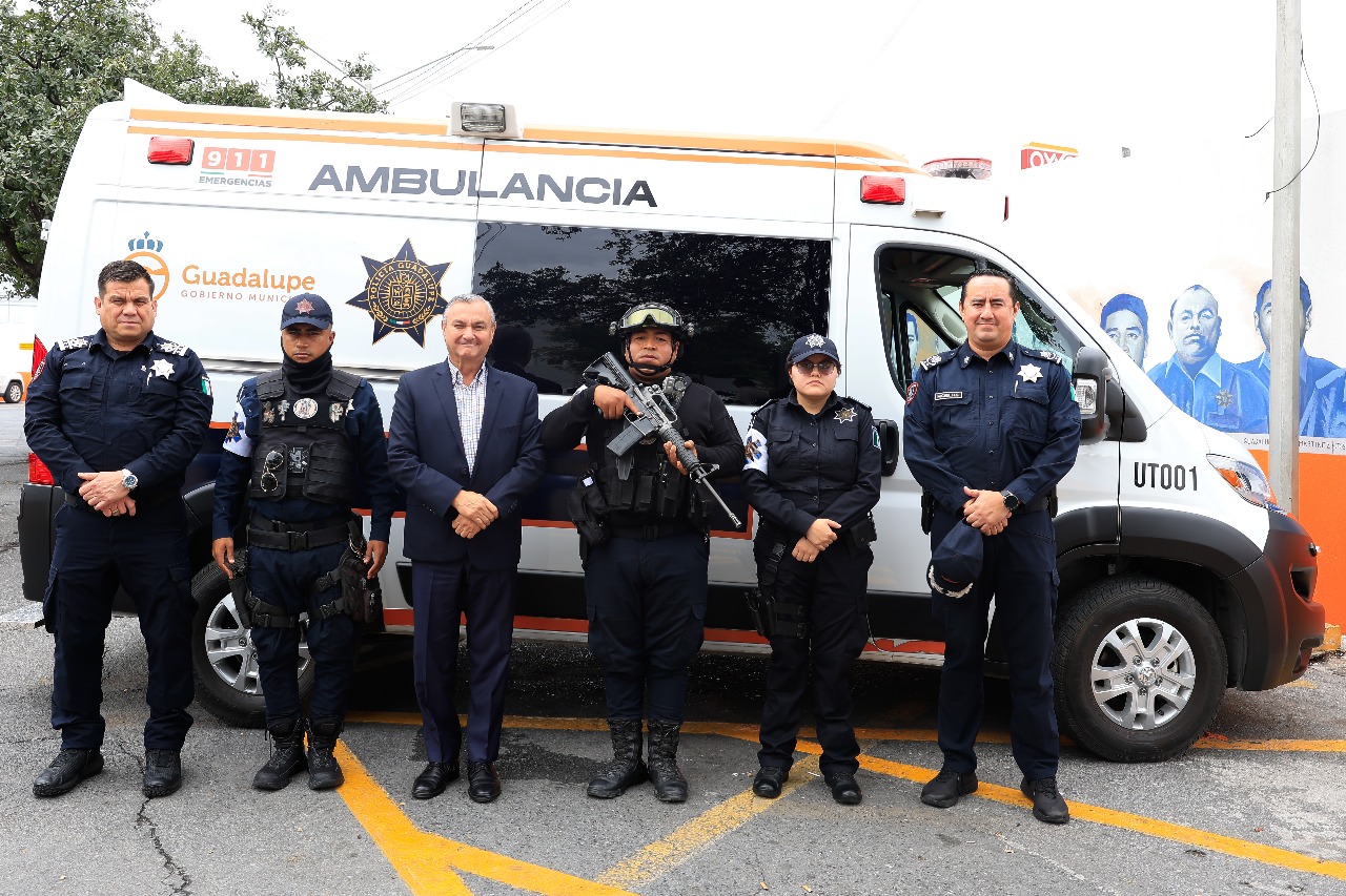 Reconocen a policías que fortalecen la seguridad en Guadalupe