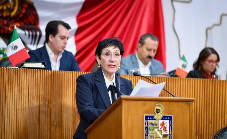 Propone Diputada Lupita expedir el Plan Estatal de Sendero Seguro