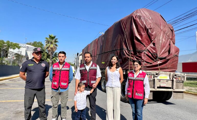 Envían Jesús Nava y empresarios ayuda a Veracruz