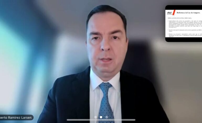 Reforma a la Ley de Amparos es positiva; gobierno no ha sabido comunicarla: abogado
