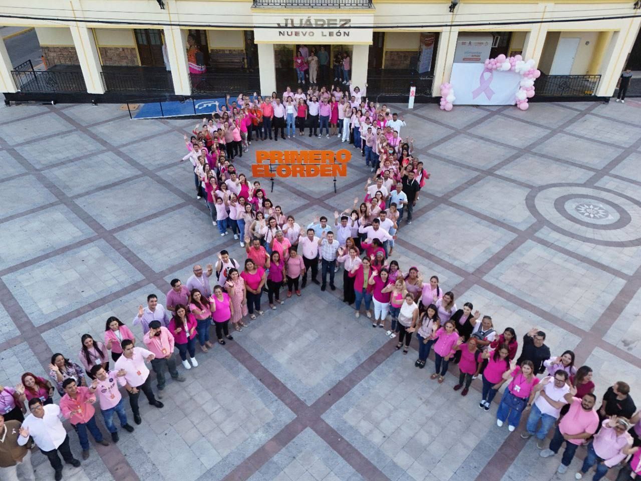 Se suma Juárez al Mes de Sensibilización sobre el Cáncer de Mama