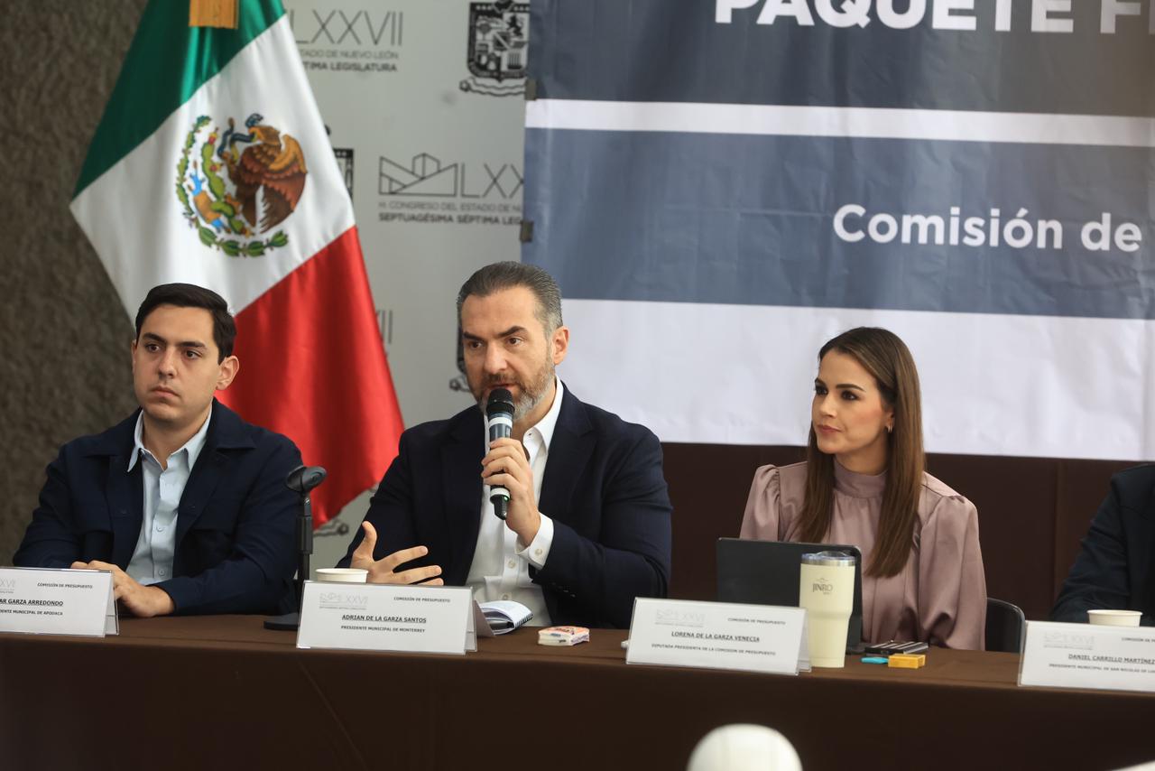 Propone Adrián de la Garza diversas acciones para conformar un Presupuesto Municipalista