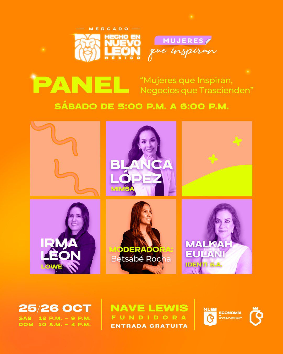 Llegan “Mujeres que Inspiran” a Mercado Hecho en Nuevo León
